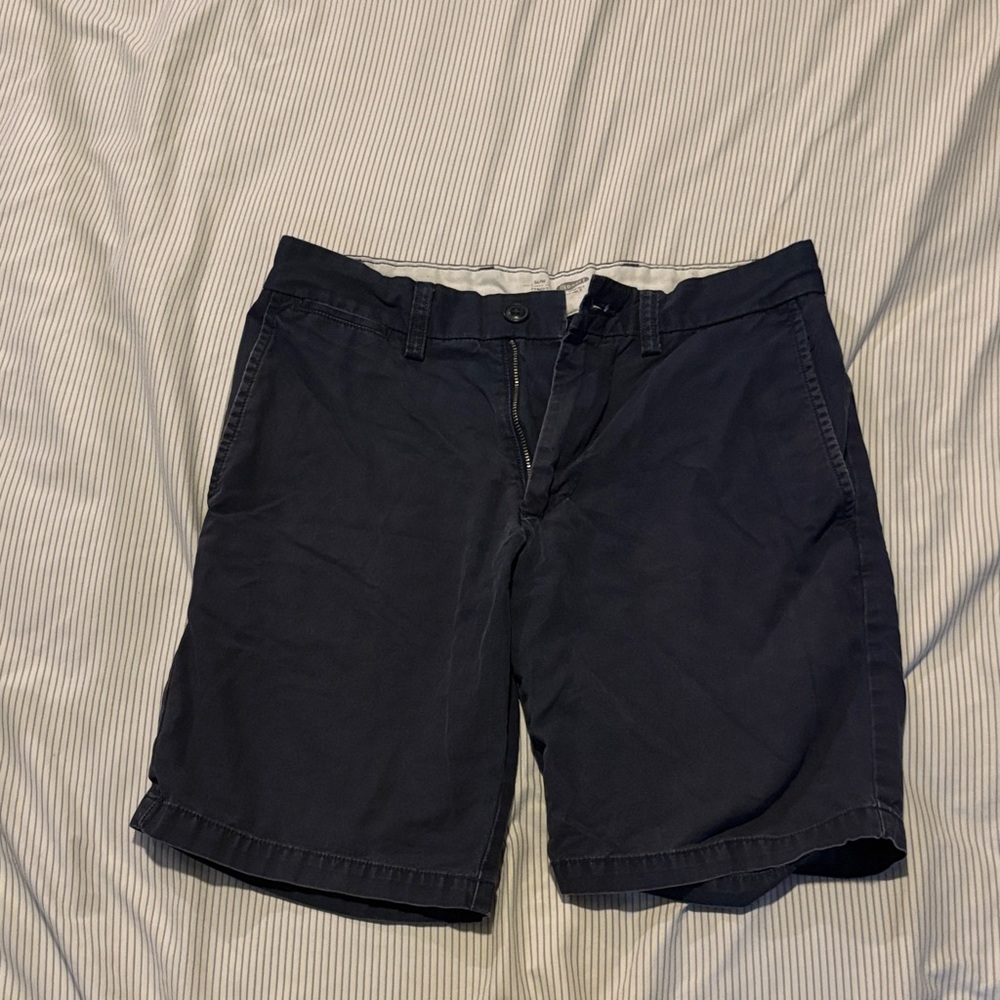 Old Navy Men's Dark Gray Flat Front Shorts